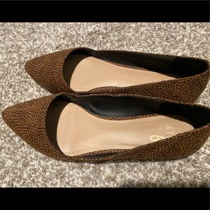 Mix No 6 pointed black and brown dress shoe size 8